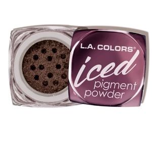 ❤️‍🔥10/$30❤️‍🔥L.A. Colors “Iced” Loose Metallic Pigment Powder - Glisten
